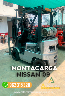 MONTACARGAS NISSAN 09 