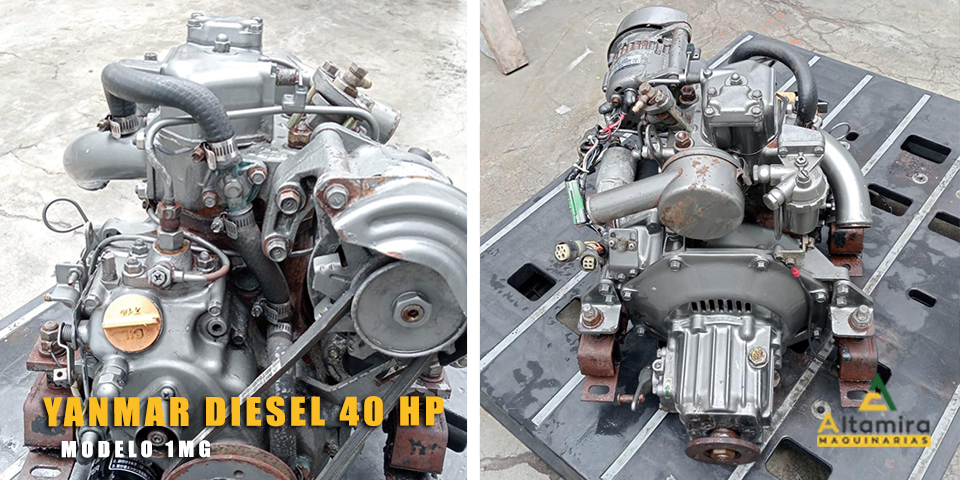 MOTOR YANMAR DIESEL 40 HP