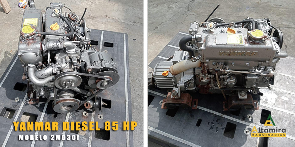 MOTOR YANMAR DIESEL 85 HP